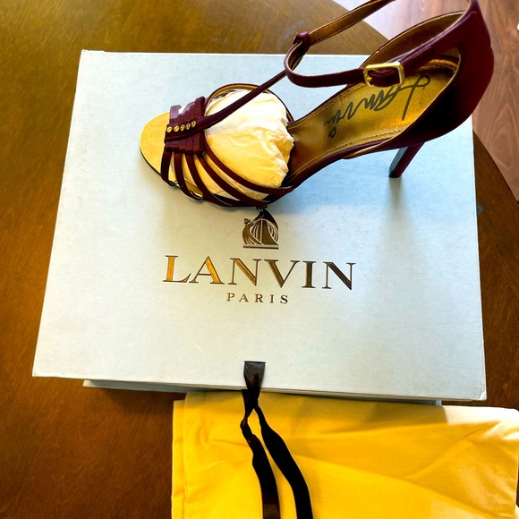 Lanvin Paris Shoes - Lanvin Strappy  heels
